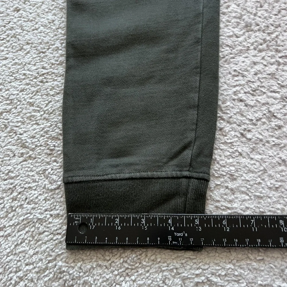 All Saints Aven Sweatpants Mens Large Green Fleece Joggers Drawstring Cotton